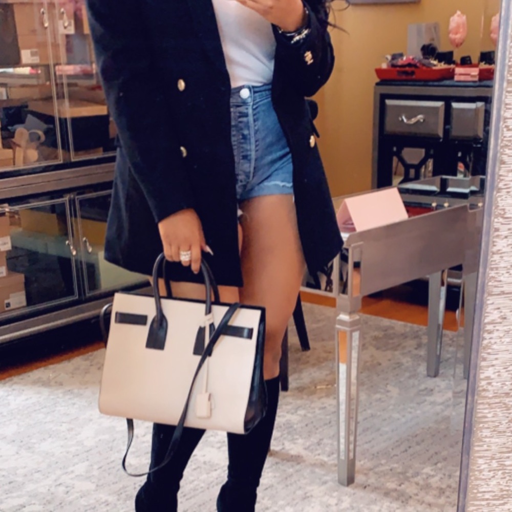 Authentic Saint Laurent Sac De Jour